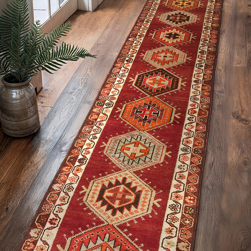 Vintage Anadolu Yolluk - 83 cm x 400 cm - K0074618