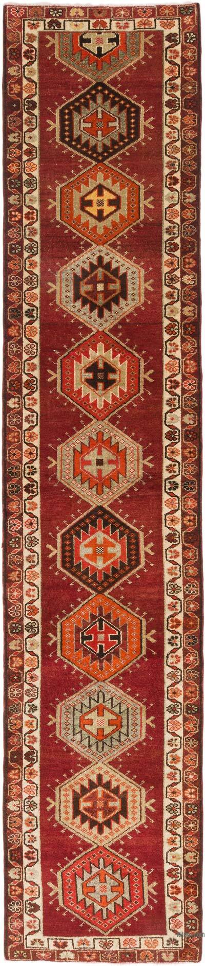 Vintage Tribal Runner Rug - 2' 9" x 13' 1" (33" x 157")