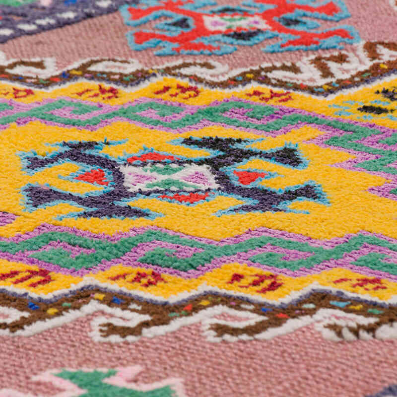 Alfombra Vintage de pasillo - 92 cm x 375 cm - K0074619
