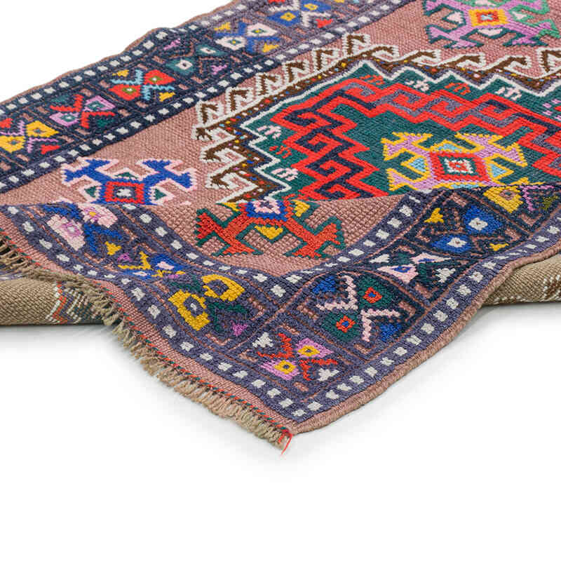 Alfombra Vintage de pasillo - 92 cm x 375 cm - K0074619