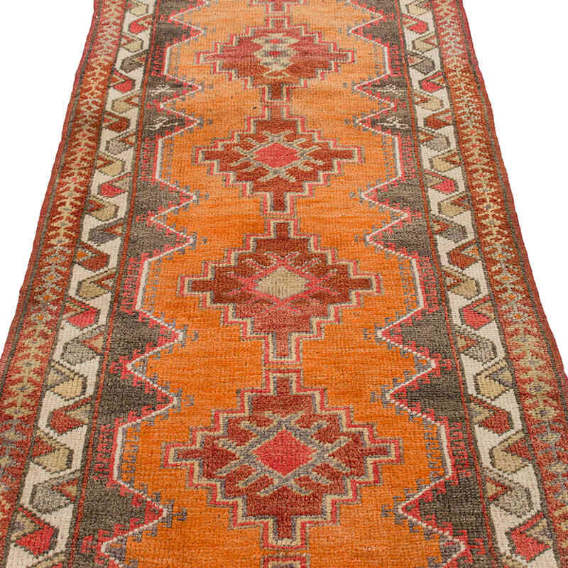 Vintage Tribal Runner Rug - 2' 11" x 13' 5" (35" x 161") - K0074620