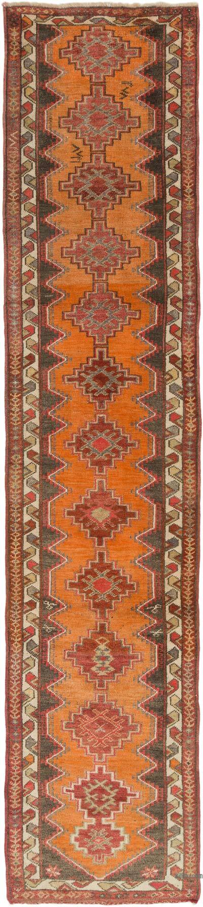 Vintage Tribal Runner Rug - 2' 11" x 13' 5" (35" x 161")