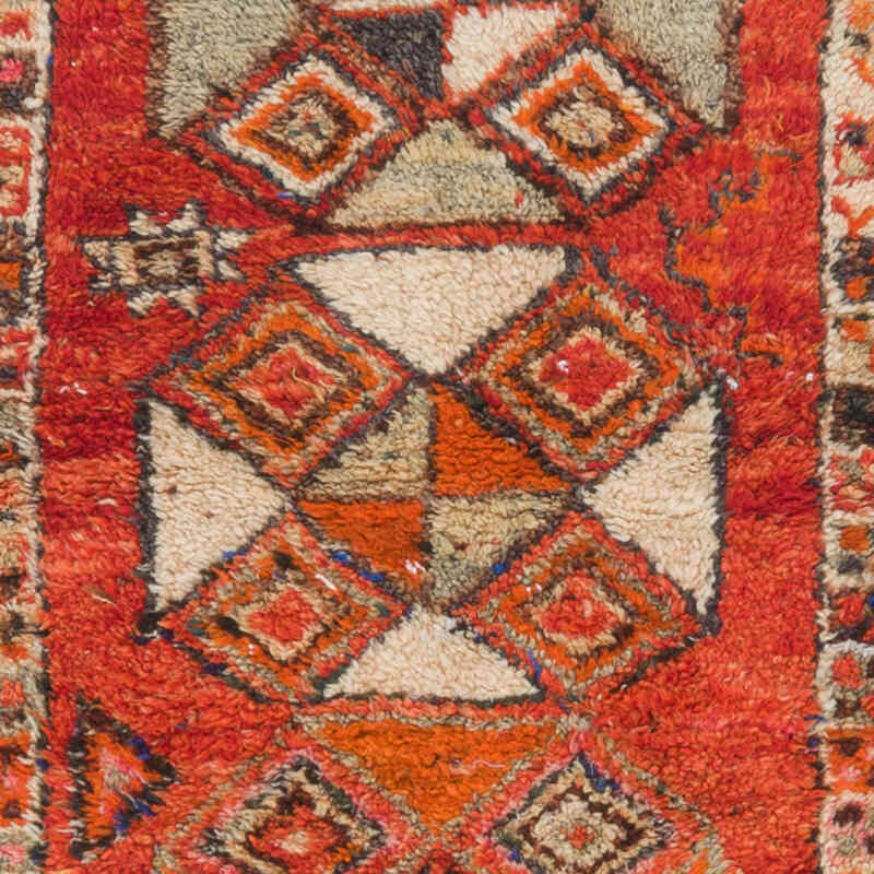 Vintage Tribal Runner Rug - 3'  x 8' 2" (36" x 98") - K0074621