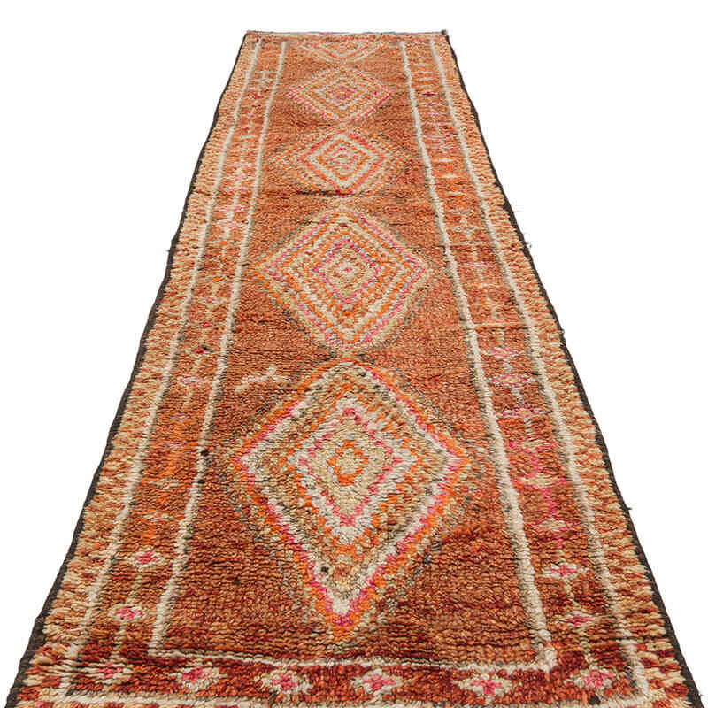 Alfombra Vintage de pasillo - 90 cm x 367 cm - K0074622