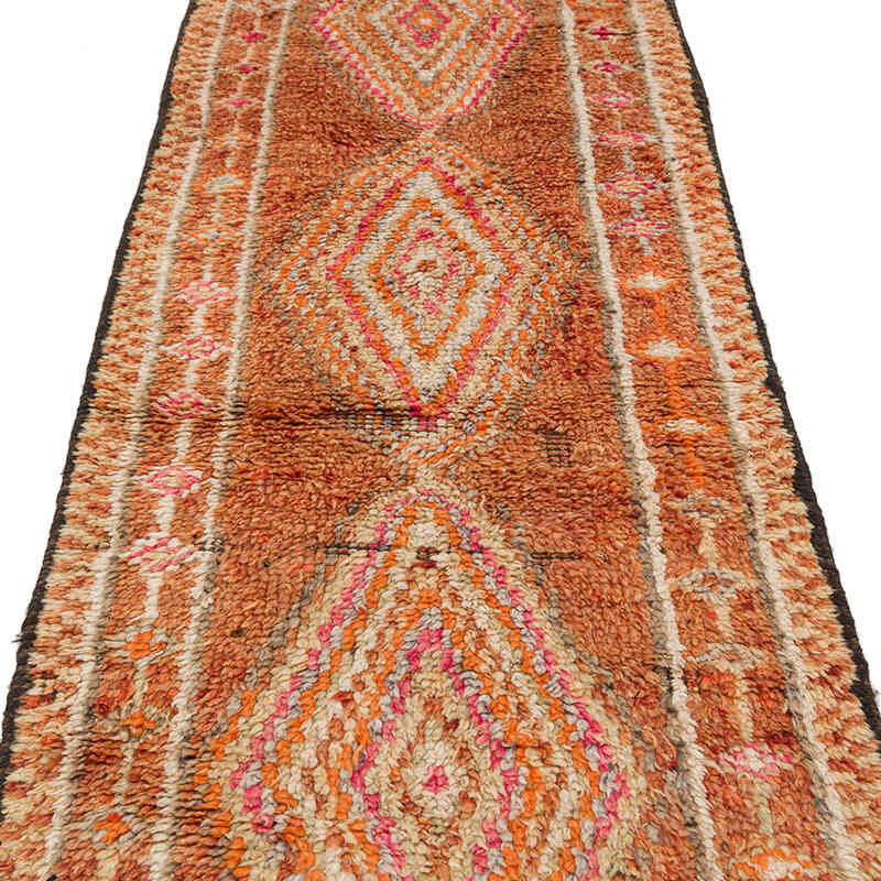 Alfombra Vintage de pasillo - 90 cm x 367 cm - K0074622