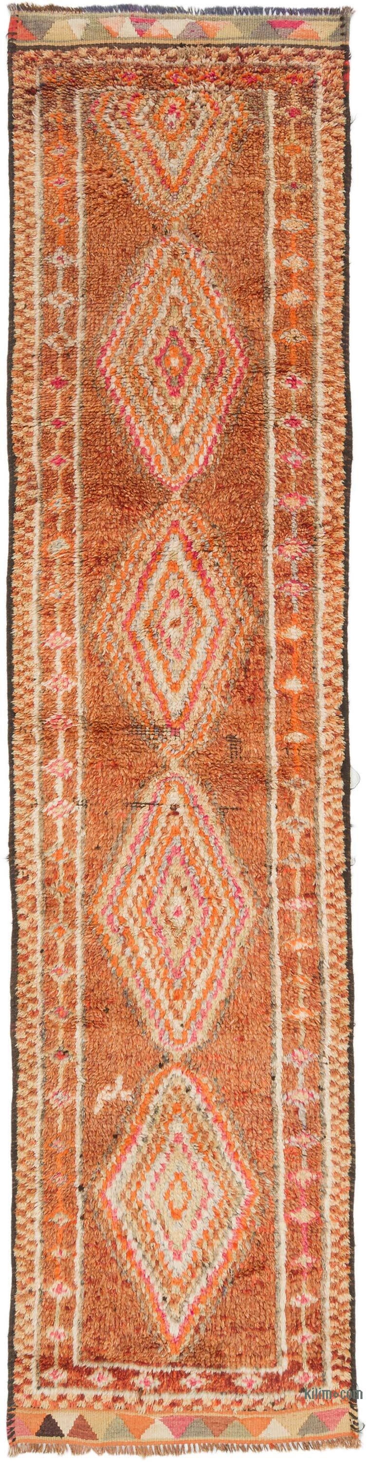 Alfombra Vintage de pasillo - 90 cm x 367 cm - K0074622