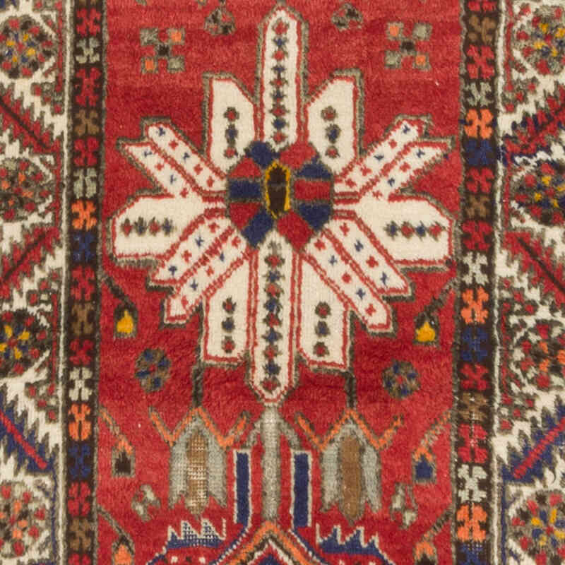 Vintage Tribal Runner Rug - 3' 3" x 12' 6" (39" x 150") - K0074624