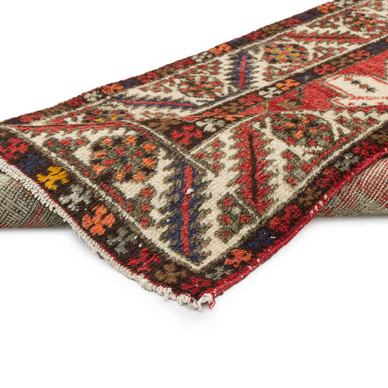 Vintage Tribal Runner Rug - 3' 3" x 12' 6" (39" x 150") - K0074624
