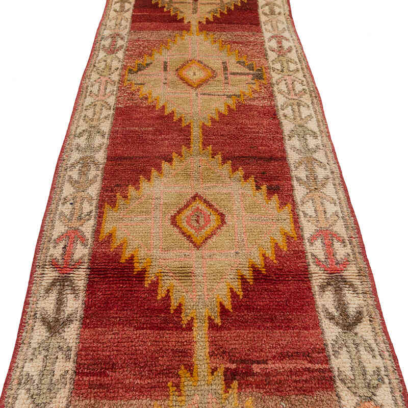 Vintage Anadolu Yolluk - 88 cm x 383 cm - K0074625