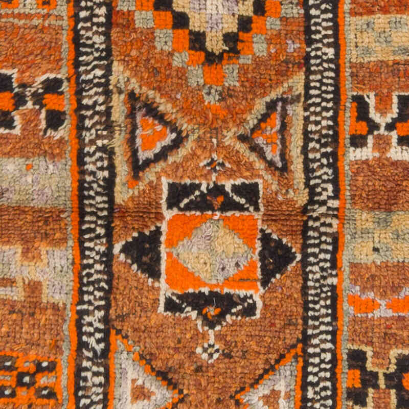 Vintage Tribal Runner Rug - 2' 10" x 12' 3" (34" x 147") - K0074626