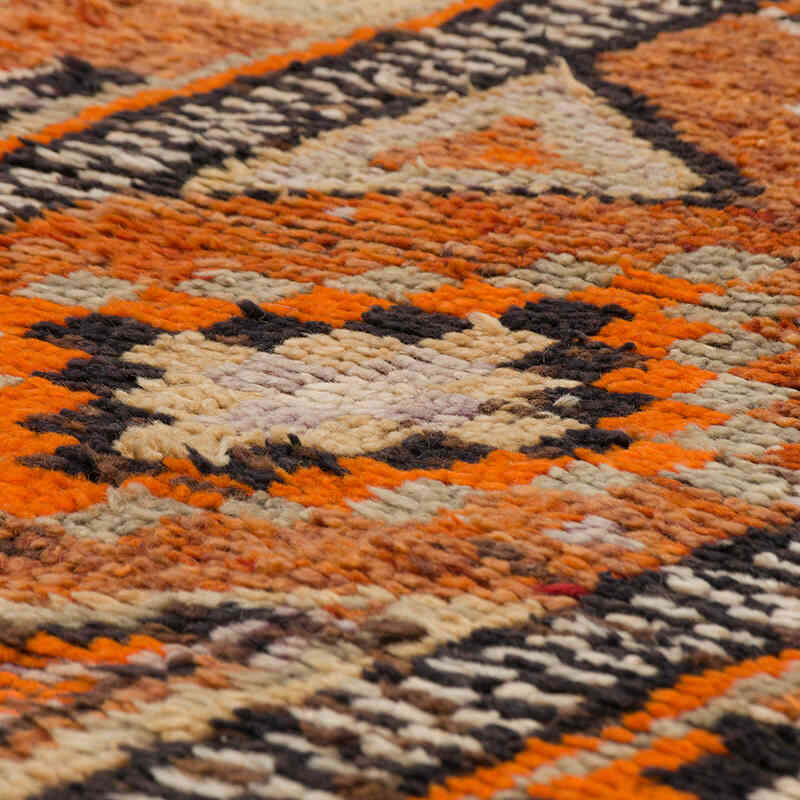 Vintage Tribal Runner Rug - 2' 10" x 12' 3" (34" x 147") - K0074626