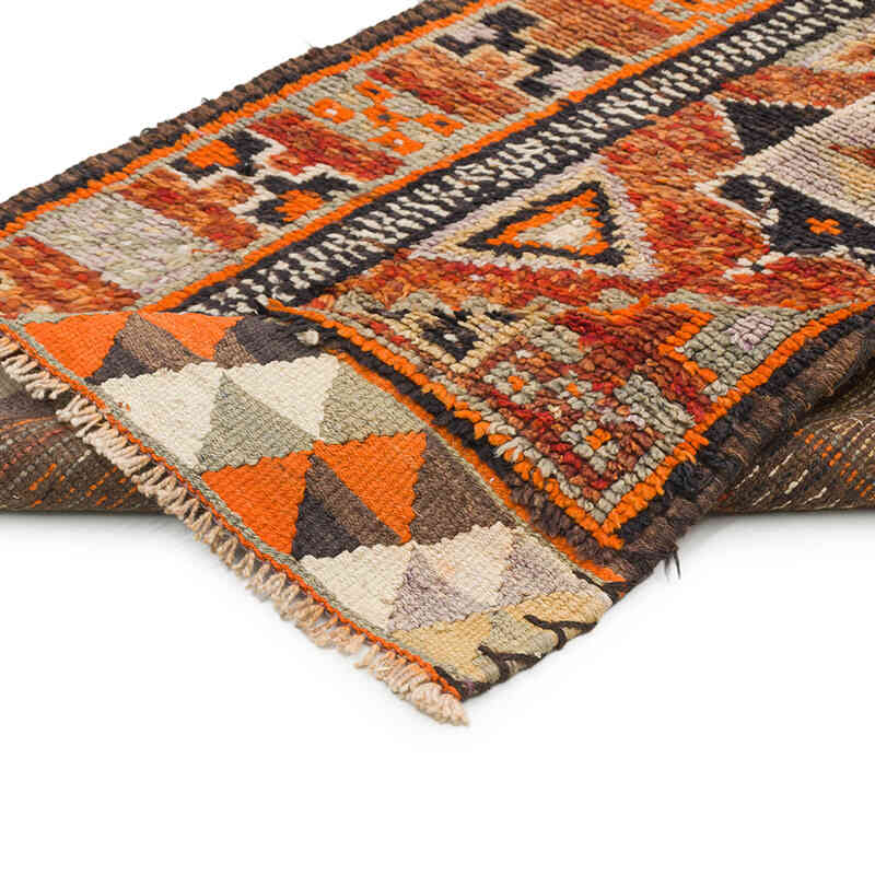 Vintage Tribal Runner Rug - 2' 10" x 12' 3" (34" x 147") - K0074626