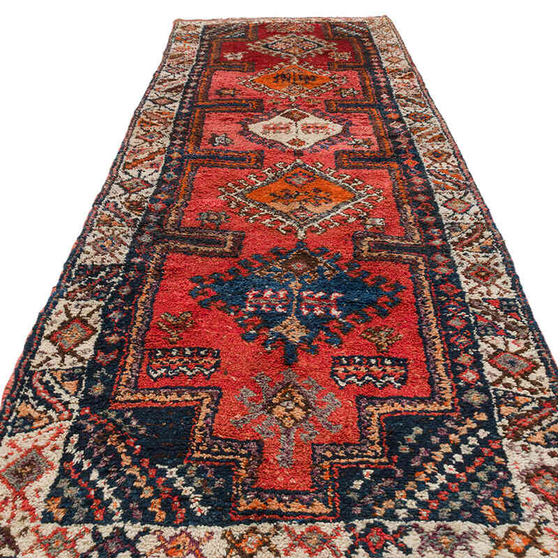 Alfombra Vintage de pasillo - 110 cm x 340 cm - K0074628