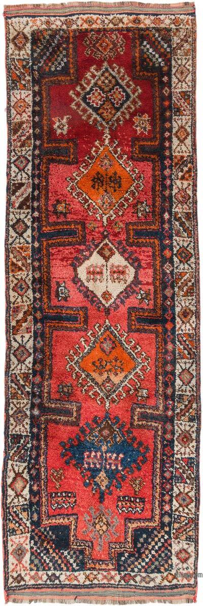 Vintage Tribal Runner Rug - 3' 7" x 11' 2" (43" x 134")