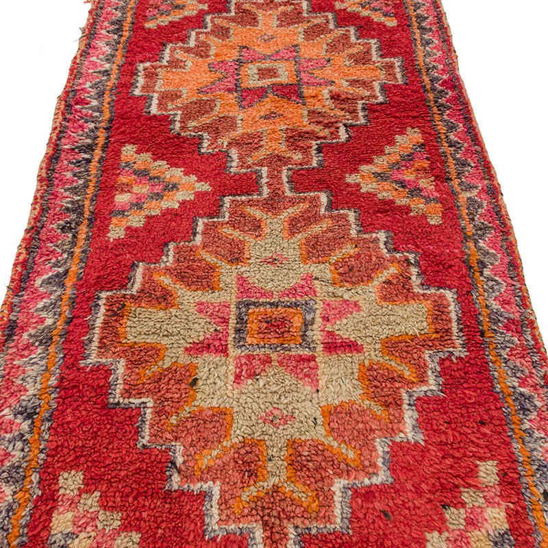 Vintage Anadolu Yolluk - 102 cm x 310 cm - K0074629