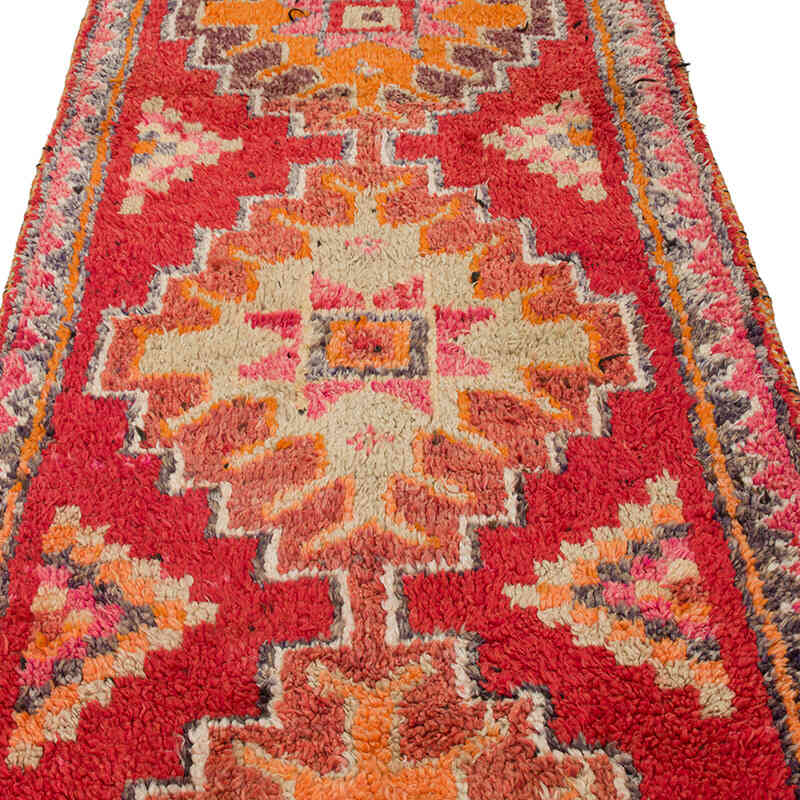 Vintage Anadolu Yolluk - 102 cm x 310 cm - K0074629