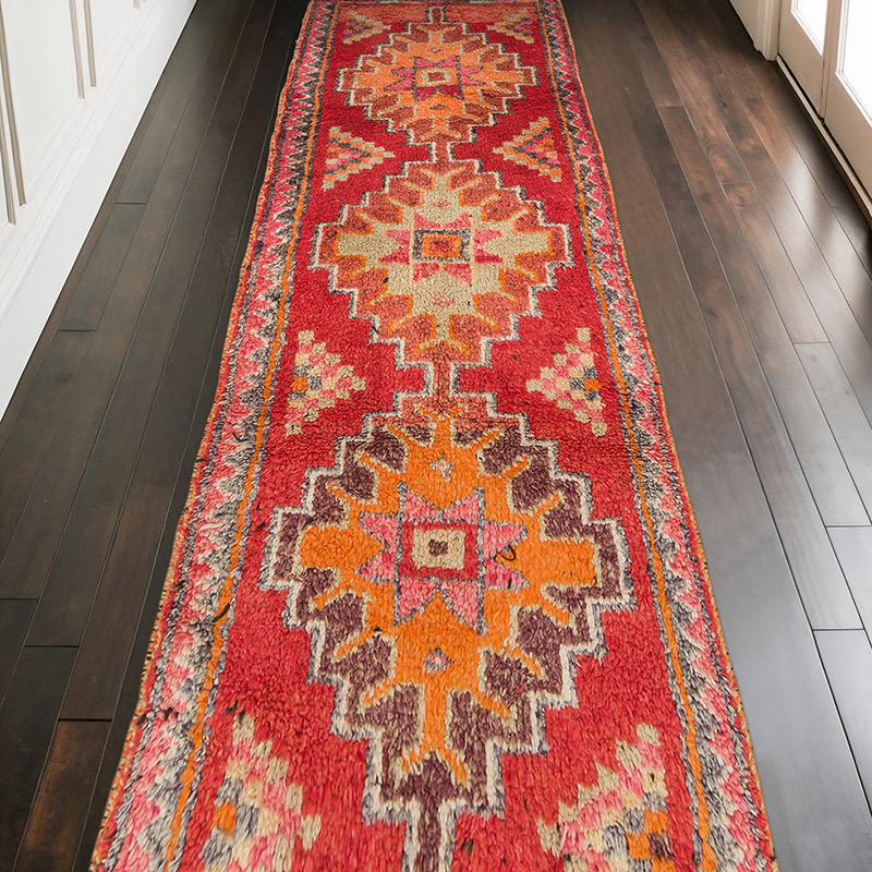 Vintage Anadolu Yolluk - 102 cm x 310 cm - K0074629