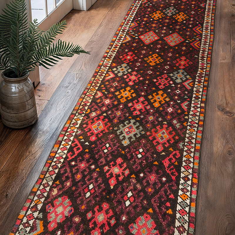 Vintage Anadolu Yolluk - 93 cm x 376 cm - K0074630