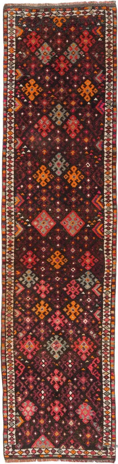 Alfombra Vintage de pasillo - 93 cm x 376 cm