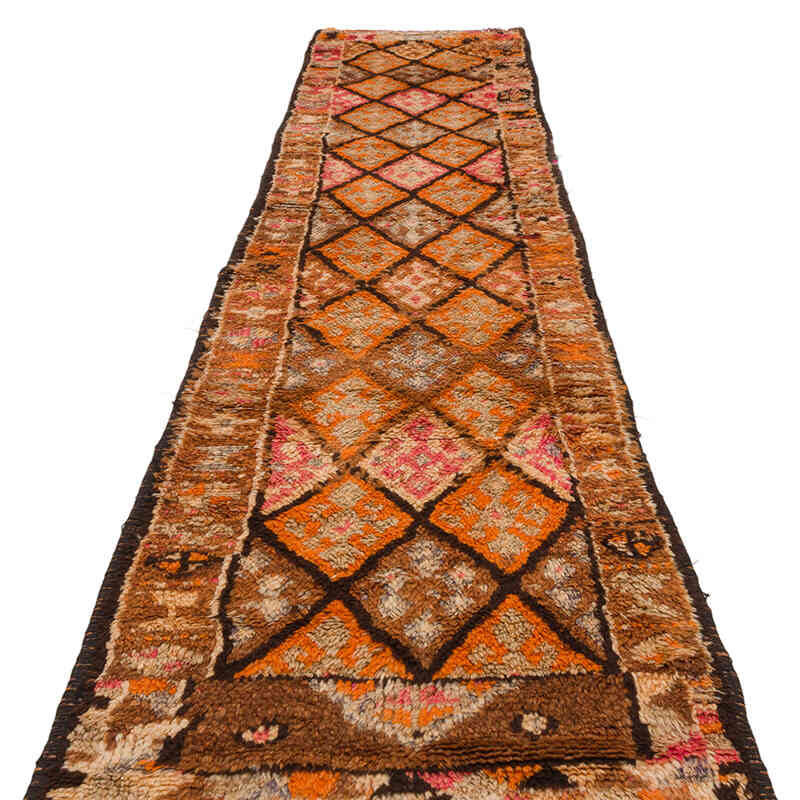 Alfombra Vintage de pasillo - 85 cm x 391 cm - K0074635