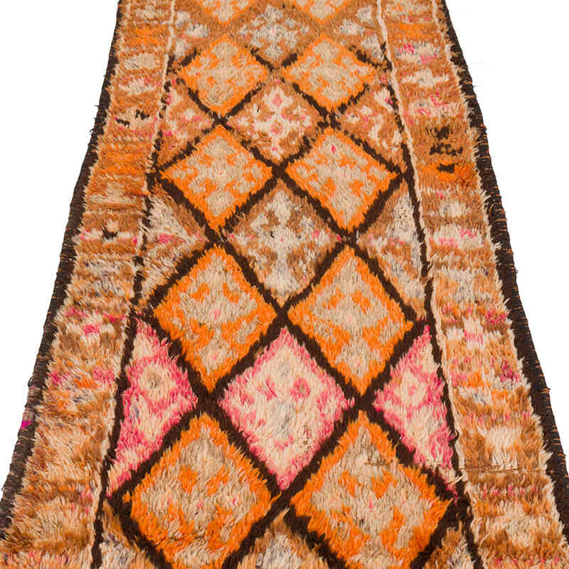 Alfombra Vintage de pasillo - 85 cm x 391 cm - K0074635