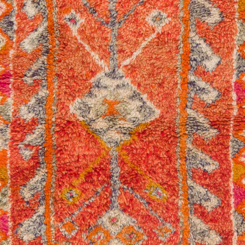 Vintage Tribal Runner Rug - 2' 10" x 10' 6" (34" x 126") - K0074637