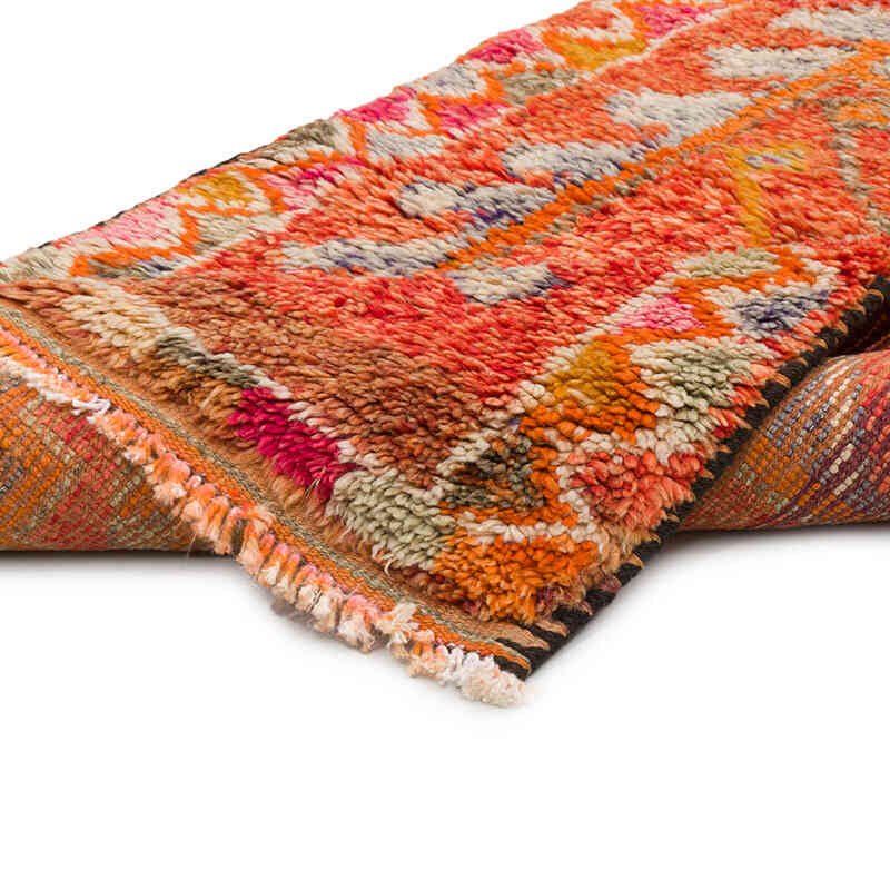 Vintage Tribal Runner Rug - 2' 10" x 10' 6" (34" x 126") - K0074637