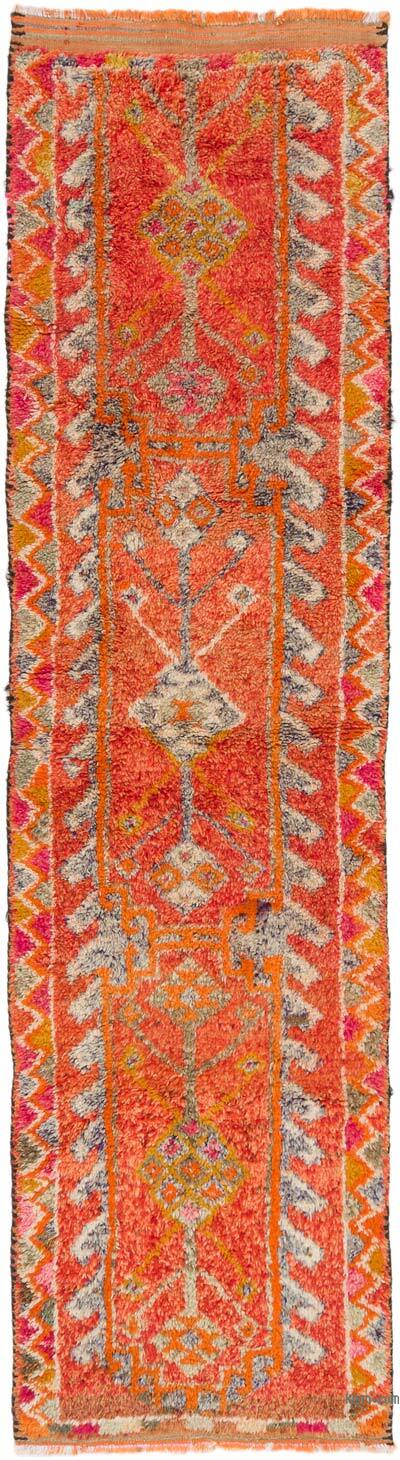 Vintage Tribal Runner Rug - 2' 10" x 10' 6" (34" x 126")