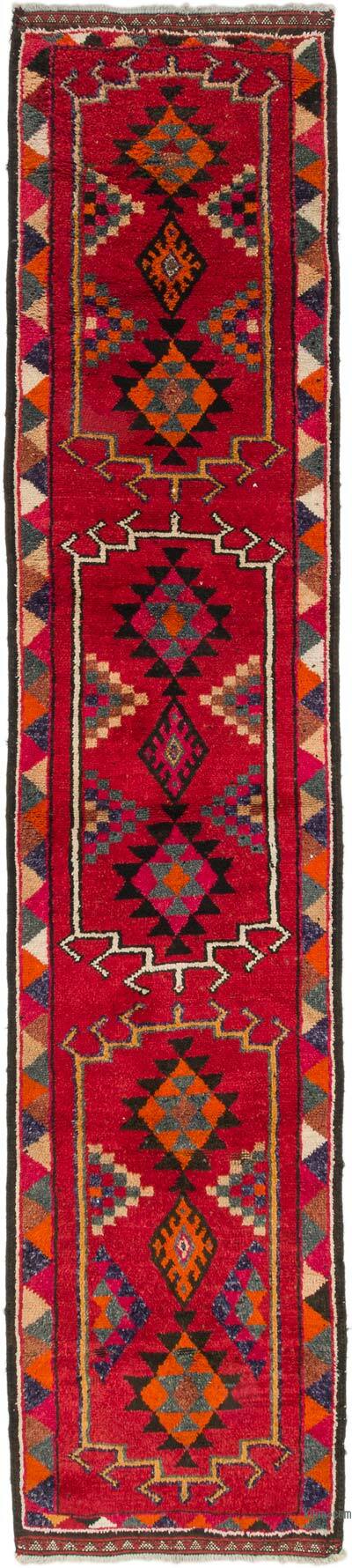Vintage Tribal Runner Rug - 3'  x 14'  (36" x 168")