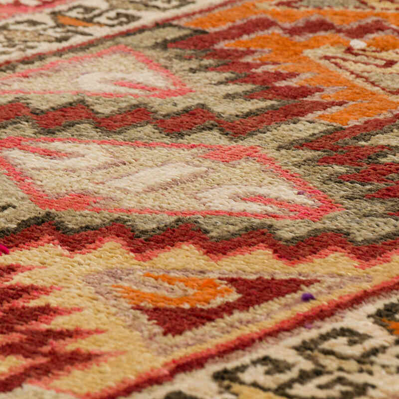 Vintage Tribal Runner Rug - 2' 11" x 13' 7" (35" x 163") - K0074639