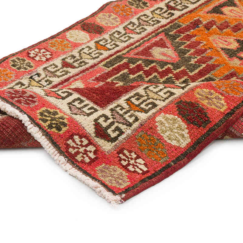Vintage Tribal Runner Rug - 2' 11" x 13' 7" (35" x 163") - K0074639