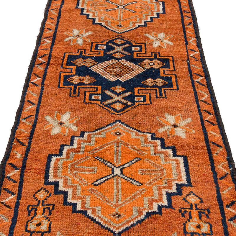 Alfombra Vintage de pasillo - 92 cm x 318 cm - K0074640