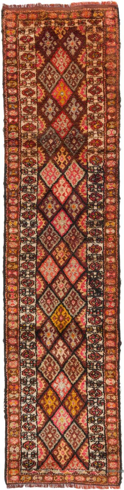 Vintage Anadolu Yolluk - 87 cm x 352 cm