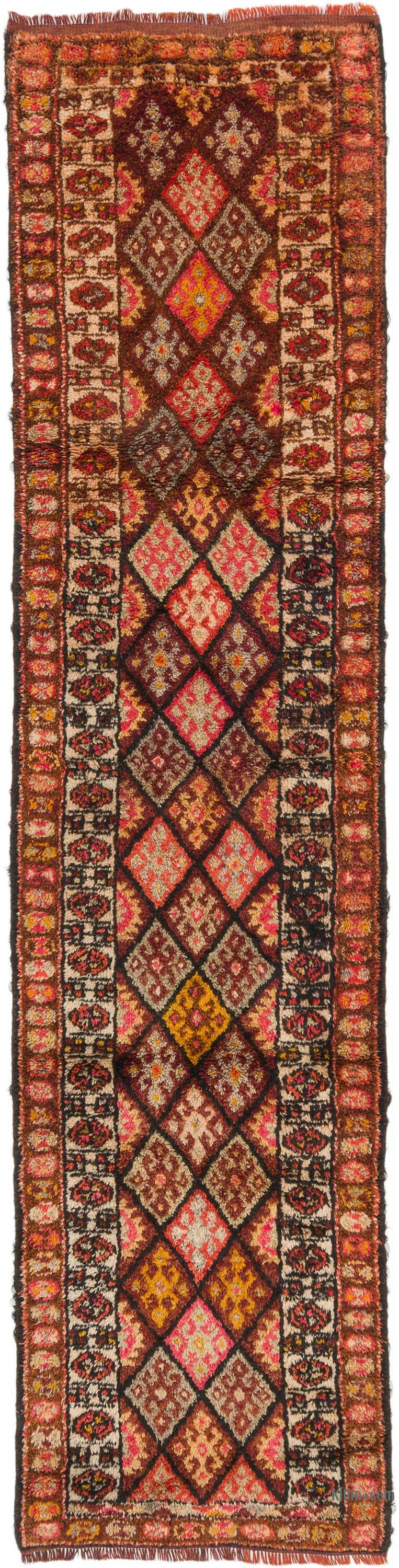 Vintage Anadolu Yolluk - 87 cm x 352 cm - K0074641