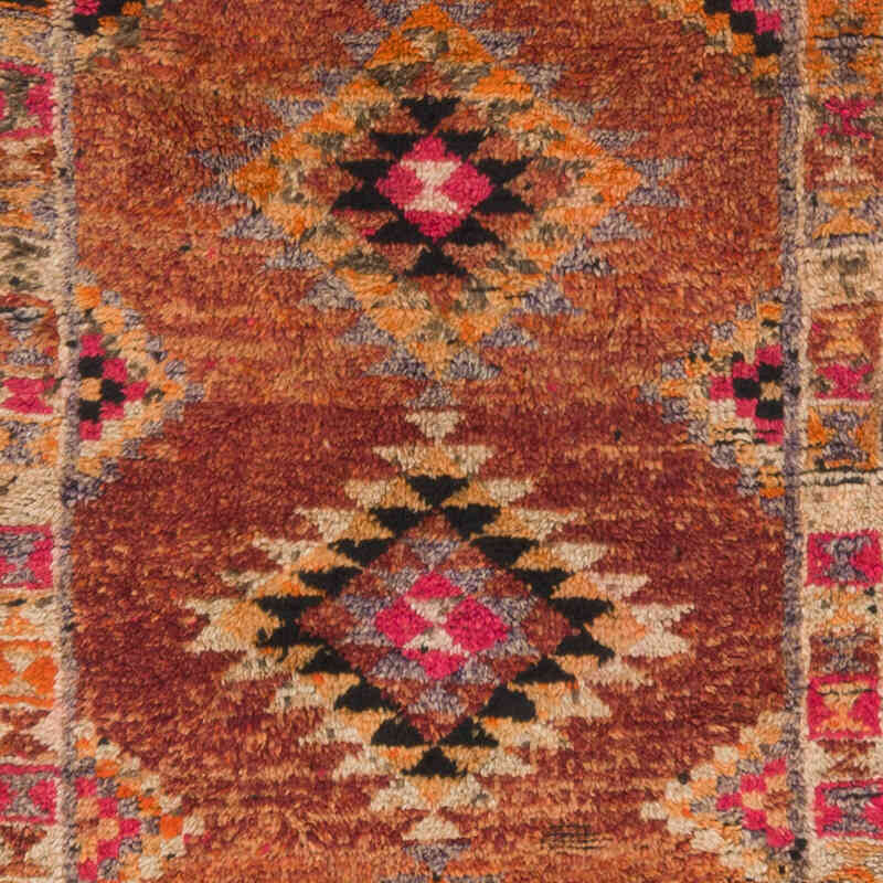 Vintage Tribal Runner Rug - 3' 3" x 12' 6" (39" x 150") - K0074643