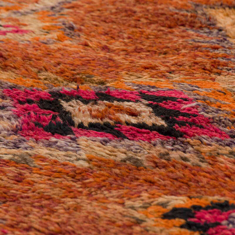 Vintage Tribal Runner Rug - 3' 3" x 12' 6" (39" x 150") - K0074643