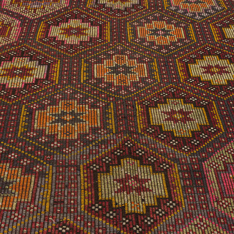 Vintage Anatolian Jijim Rug - 5' 1" x 11' 1" (61" x 133") - K0074649