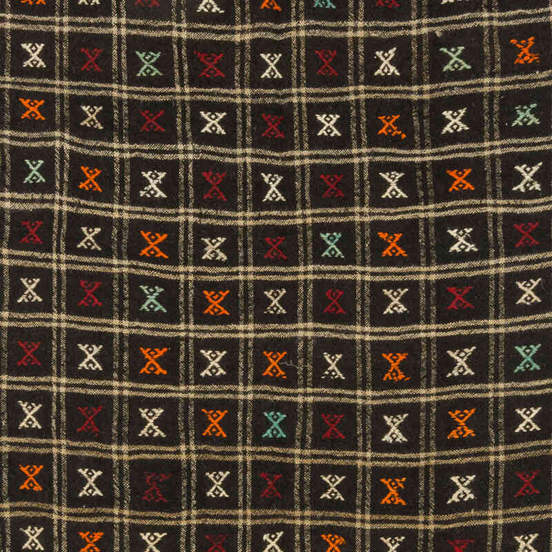Vintage Anatolian Jijim Rug - 4' 11" x 9' 1" (59" x 109") - K0074650