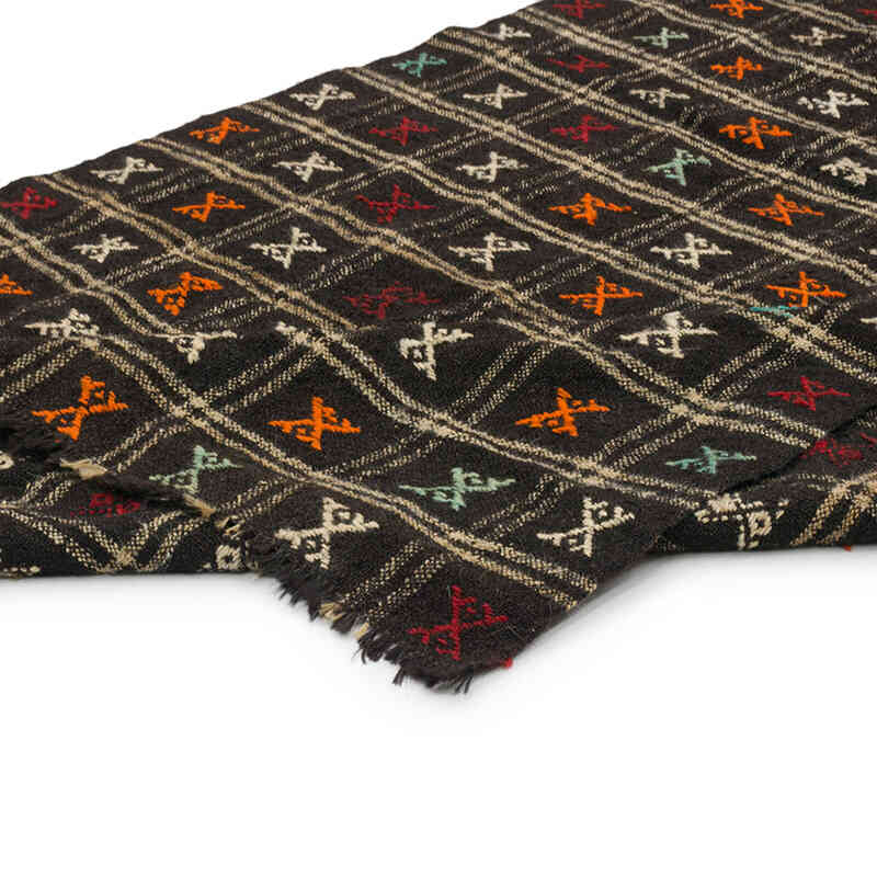 Vintage Anatolian Jijim Rug - 4' 11" x 9' 1" (59" x 109") - K0074650