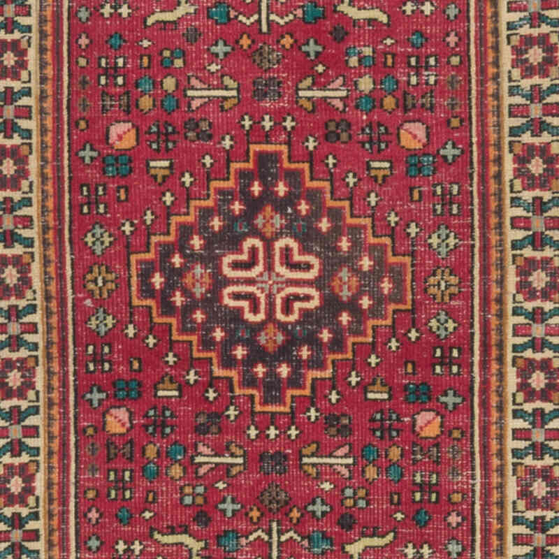 Vintage Tribal Runner Rug - 2' 5" x 9' 9" (29" x 117") - K0074652
