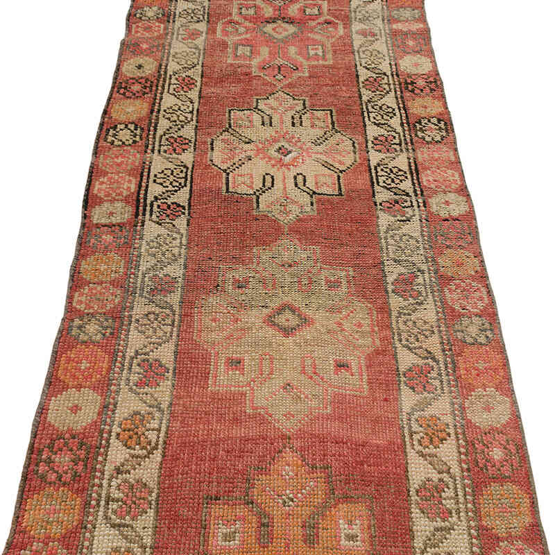 Alfombra Vintage de pasillo - 81 cm x 344 cm - K0074657