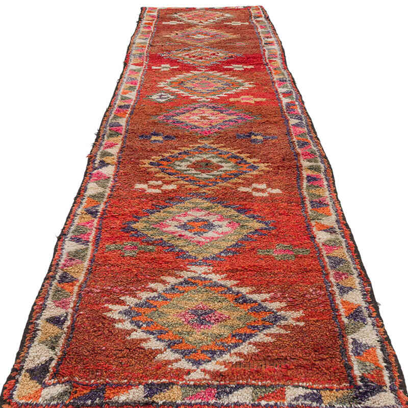 Vintage Anadolu Yolluk - 90 cm x 350 cm - K0074659