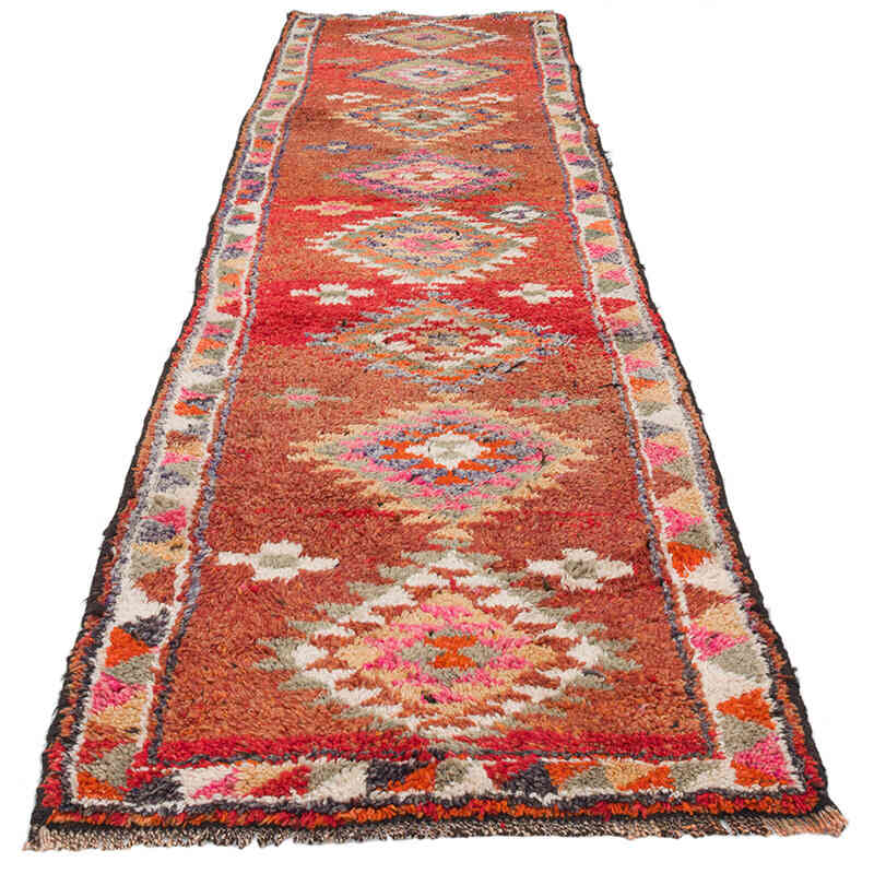 Vintage Anadolu Yolluk - 90 cm x 350 cm - K0074659