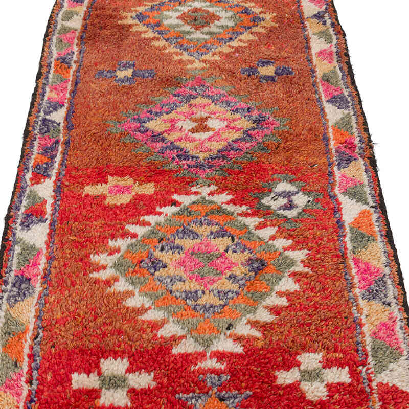 Vintage Anadolu Yolluk - 90 cm x 350 cm - K0074659