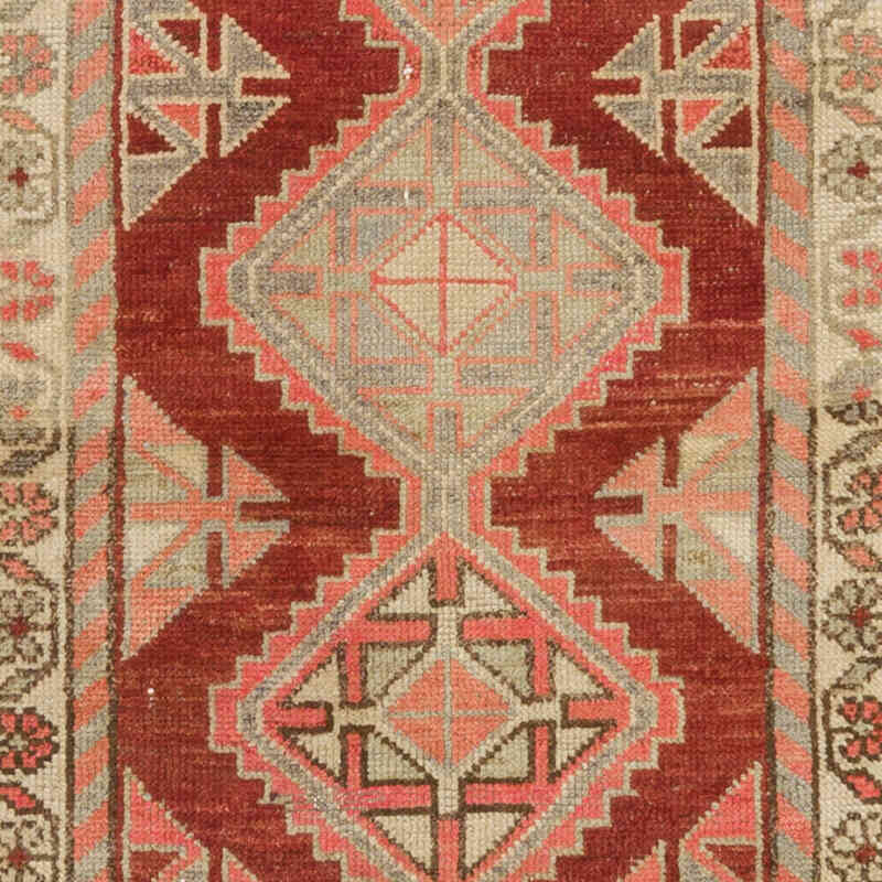 Vintage Tribal Runner Rug - 2' 10" x 10' 9" (34" x 129") - K0074661
