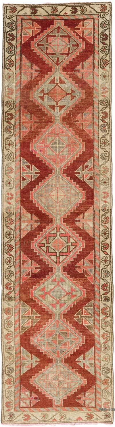 Alfombra Vintage de pasillo - 87 cm x 327 cm