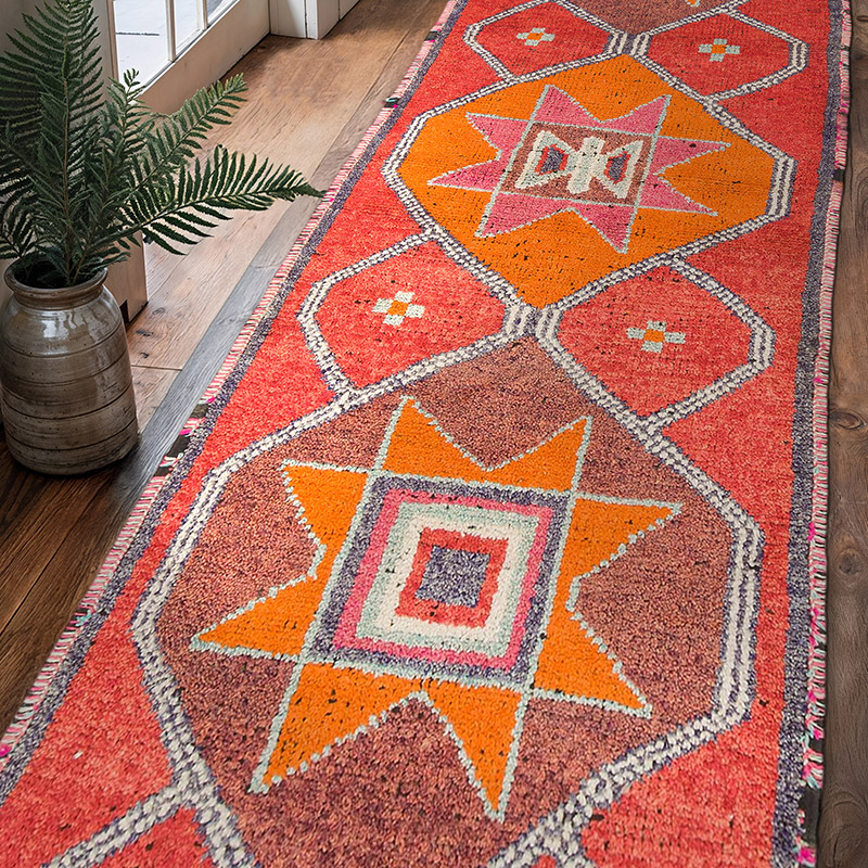 Vintage Anadolu Yolluk - 100 cm x 300 cm - K0074663