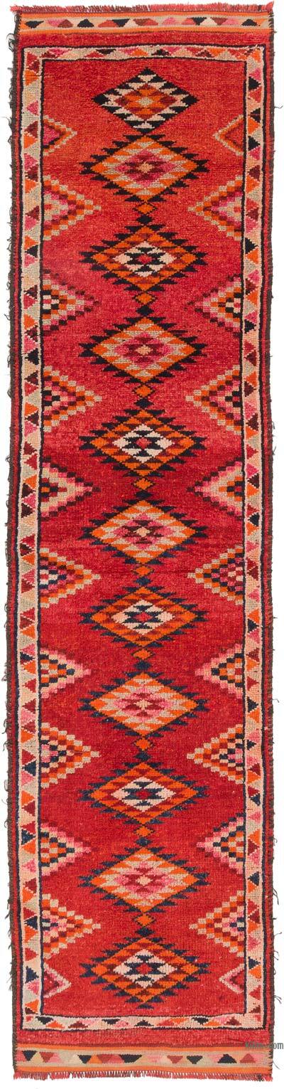 Vintage Tribal Runner Rug - 3'  x 12' 1" (36" x 145")