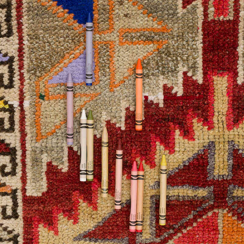 Vintage Tribal Runner Rug - 2' 7" x 11' 5" (31" x 137") - K0074666