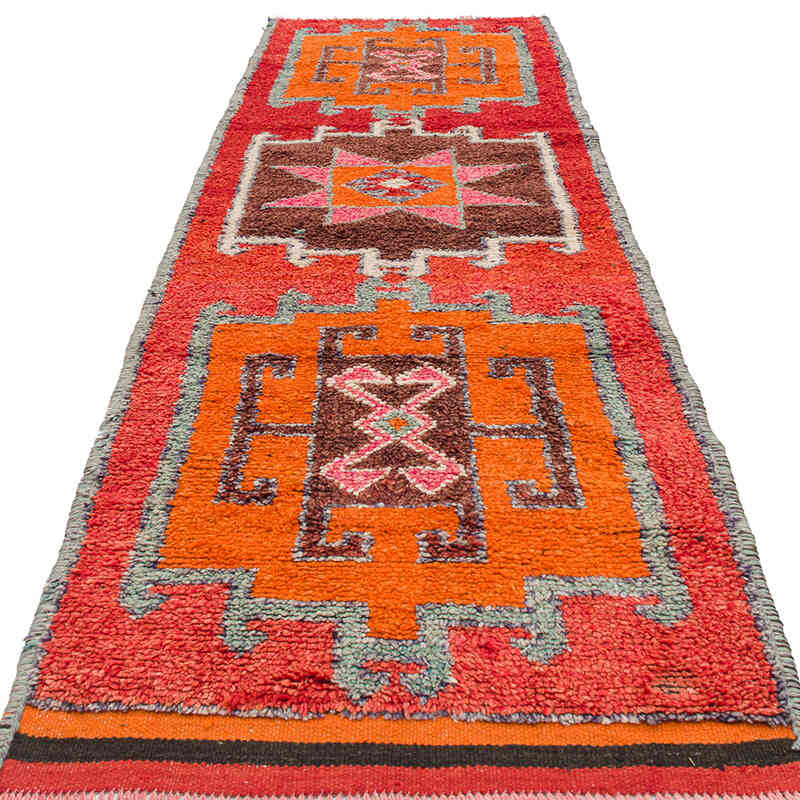 Alfombra Vintage de pasillo - 100 cm x 326 cm - K0074669